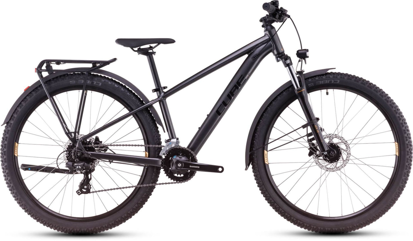CUBE ACID 260 DISC ALLROAD KID'S BIKE 2025 GREY' N 'FLASH