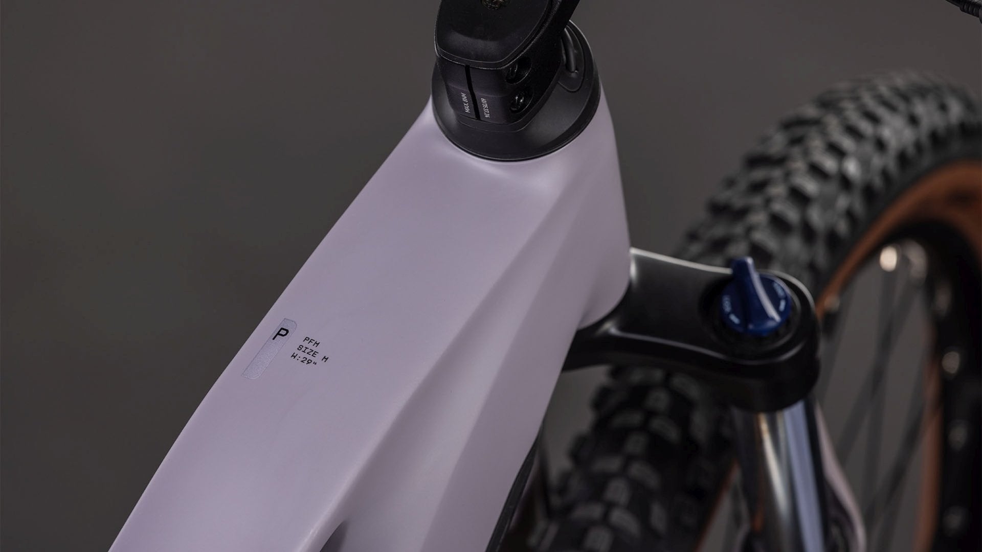 CUBE REACTION HYBRID PERFORMANCE 600 eMTB BIKE 2026 PLUMGREY' N 'BLACK