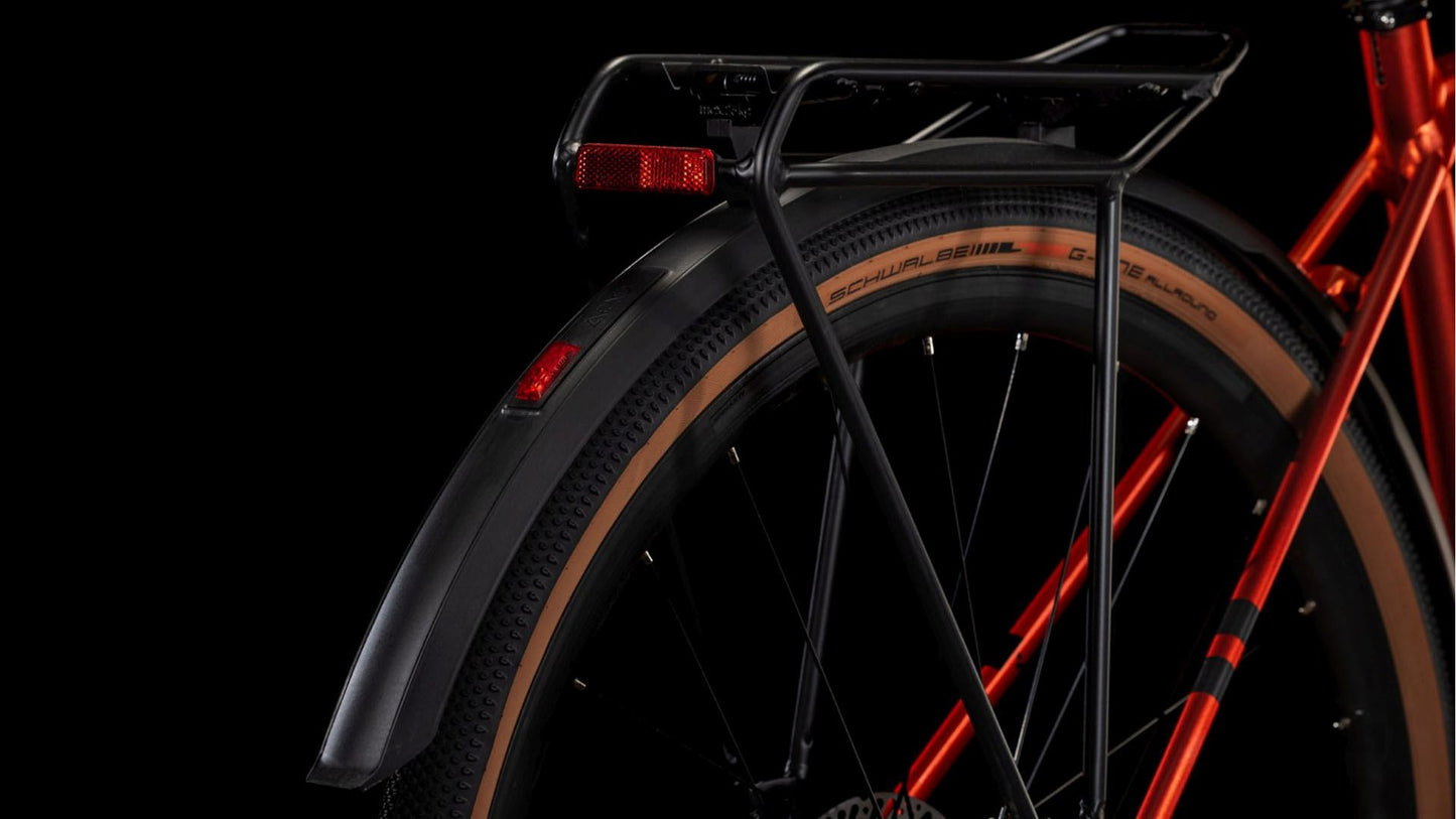 CUBE NULANE PRO FE GRAVEL BIKE 2025 FIREORANGE' N 'BLACK
