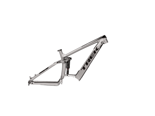 TREK POWERFLY FS E-MTB FRAMESET 2023 - MATTE METALLIC GUNMETAL/GLOSS TREK BLACK