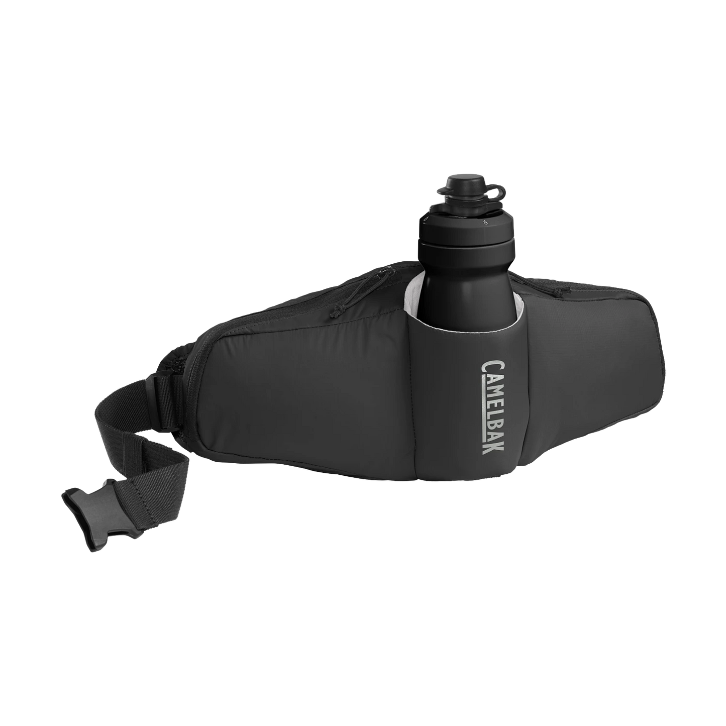 CAMELBAK PODIUM FLOW 2 WAIST PACK WITH 21oz PODIUM DIRT SERIES BOTTLE