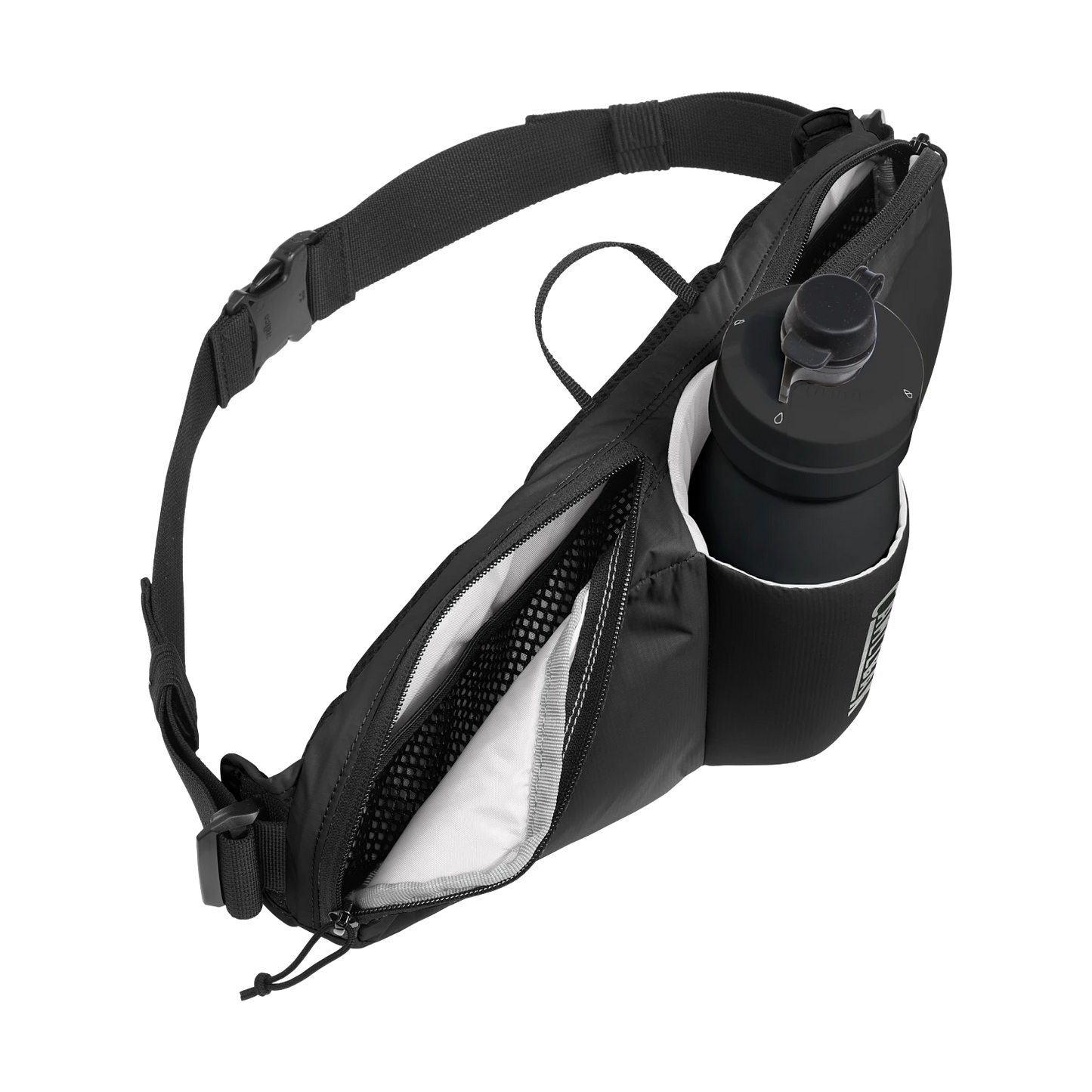 CAMELBAK PODIUM FLOW 2 WAIST PACK WITH 21oz PODIUM DIRT SERIES BOTTLE