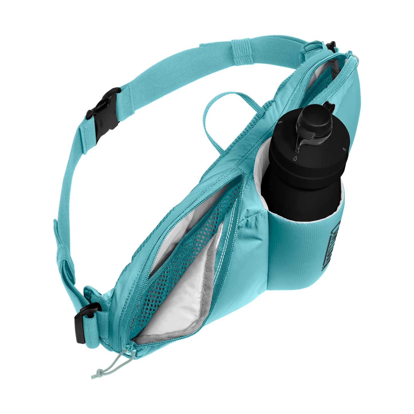 CAMELBAK PODIUM FLOW 2 WAIST PACK WITH 21oz PODIUM DIRT SERIES BOTTLE