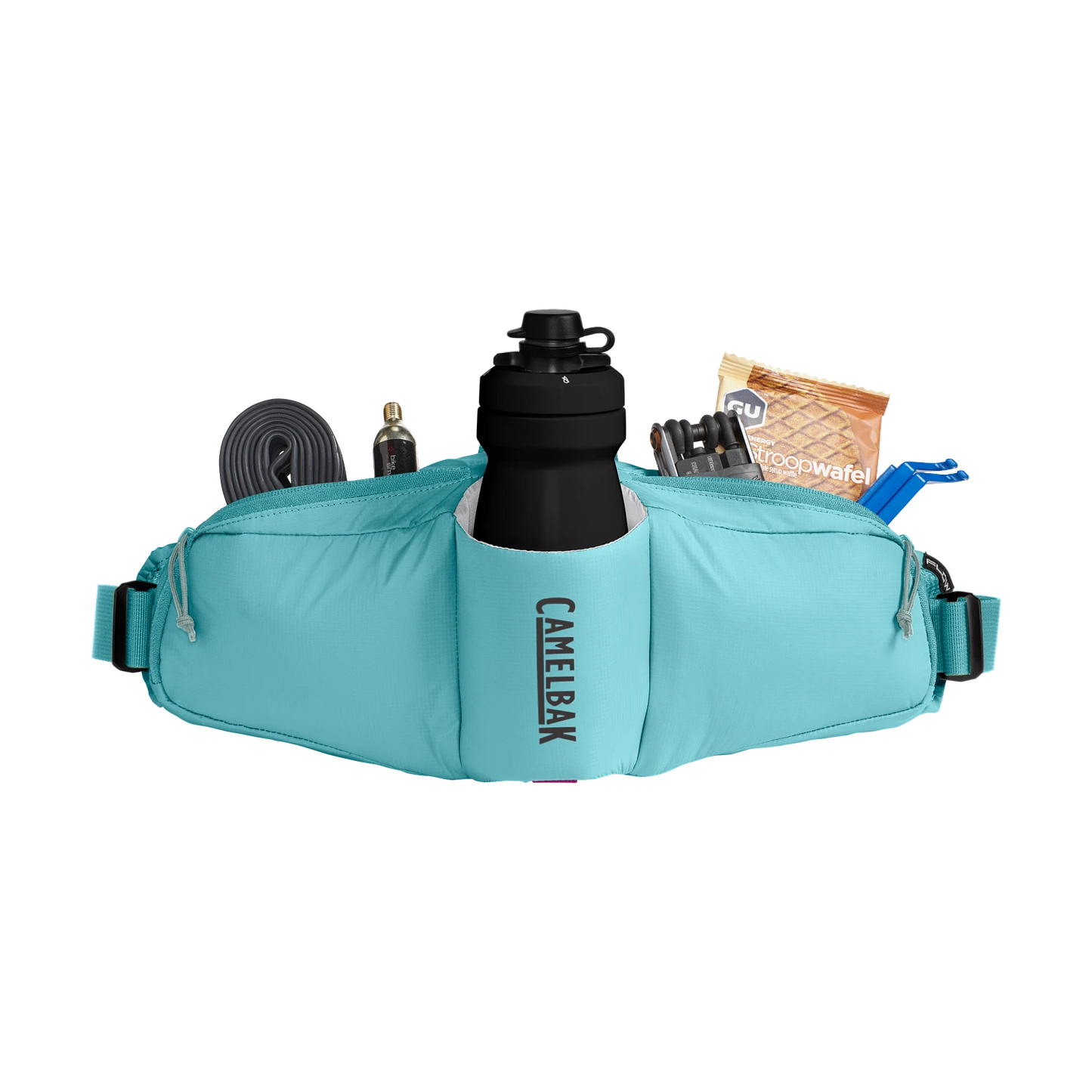 CAMELBAK PODIUM FLOW 2 WAIST PACK WITH 21oz PODIUM DIRT SERIES BOTTLE