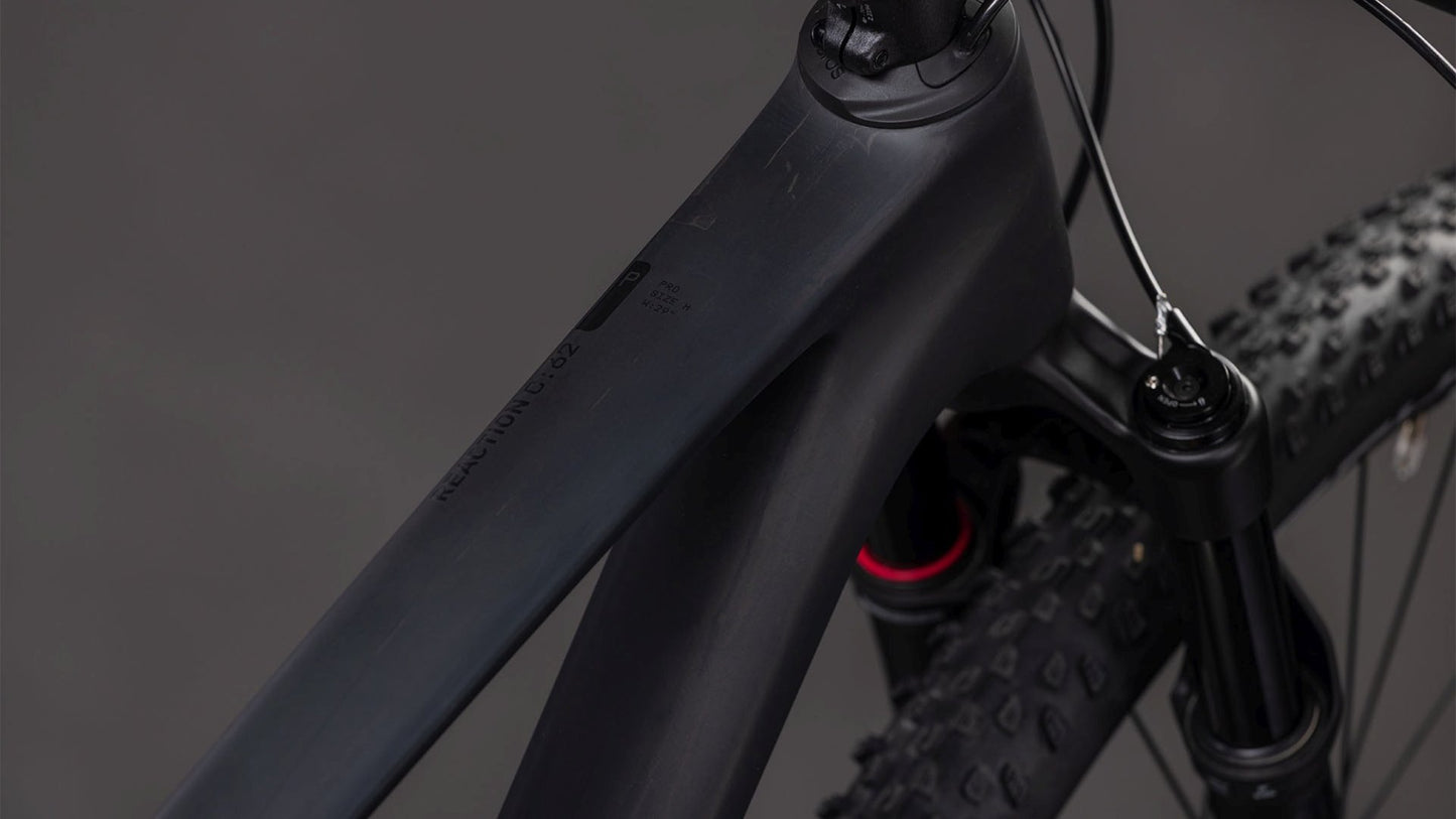 CUBE REACTION C:62 PRO HARDTAIL MTB BIKE 2026 BLACKLINE