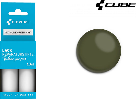 CUBE TOUCH UP PEN SET OLIVE GREEN MATT 2127