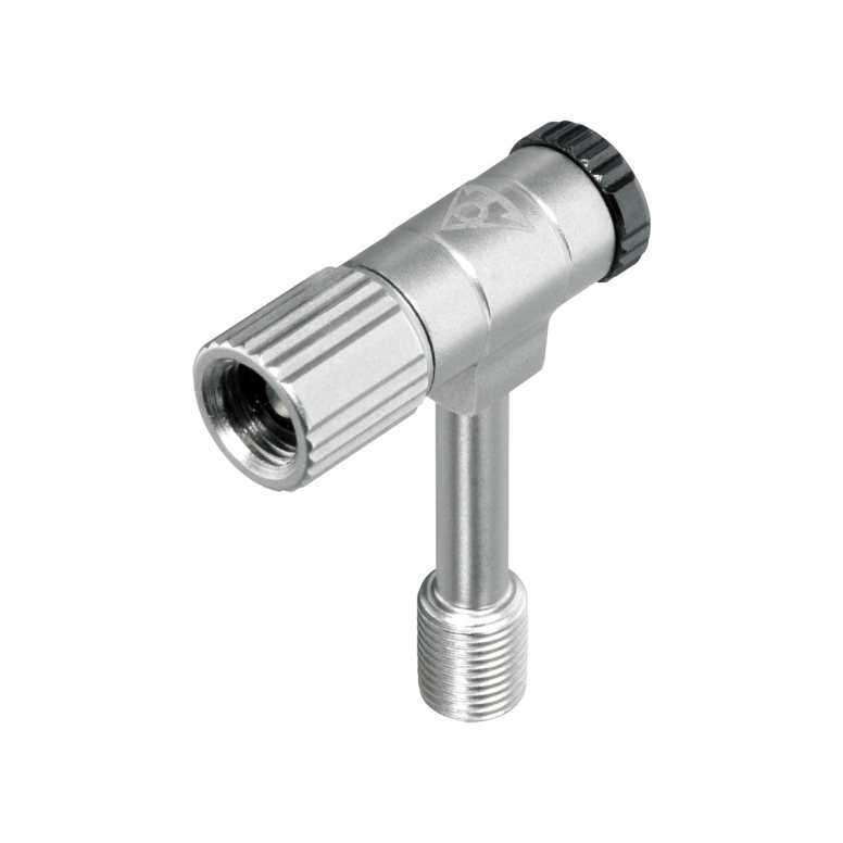 TOPEAK PRESSURE-RITE VALVE ADAPTER WITH PRESSURE TUNE