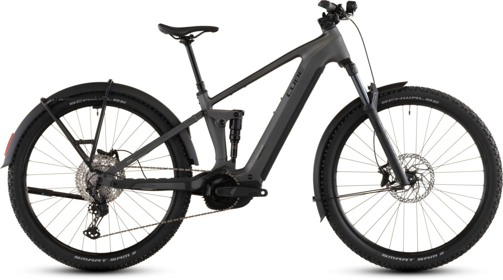 CUBE STEREO HYBRID ONE22 RACE 800 FE eMTB BIKE 2026 SLABGREY' N 'CHROME