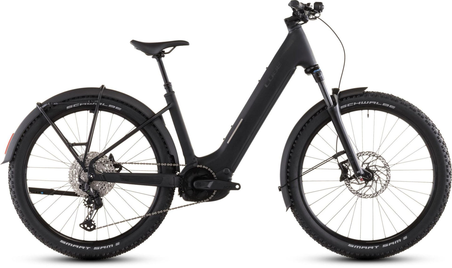 CUBE REACTION HYBRID PRO 800 FE EASY ENTRY eMTB BIKE 2026 BLACKLINE