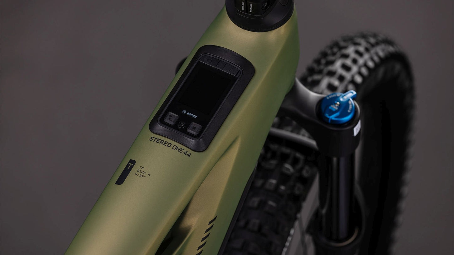 CUBE STEREO HYBRID ONE44 HPC TM 800 eMTB BIKE 2026 REEDGREEN' N 'MATRIX