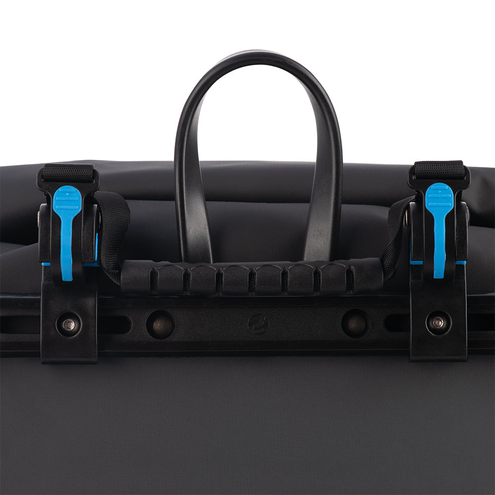 OXFORD AQUA V 20 SINGLE QR PANNIER BAG BLACK