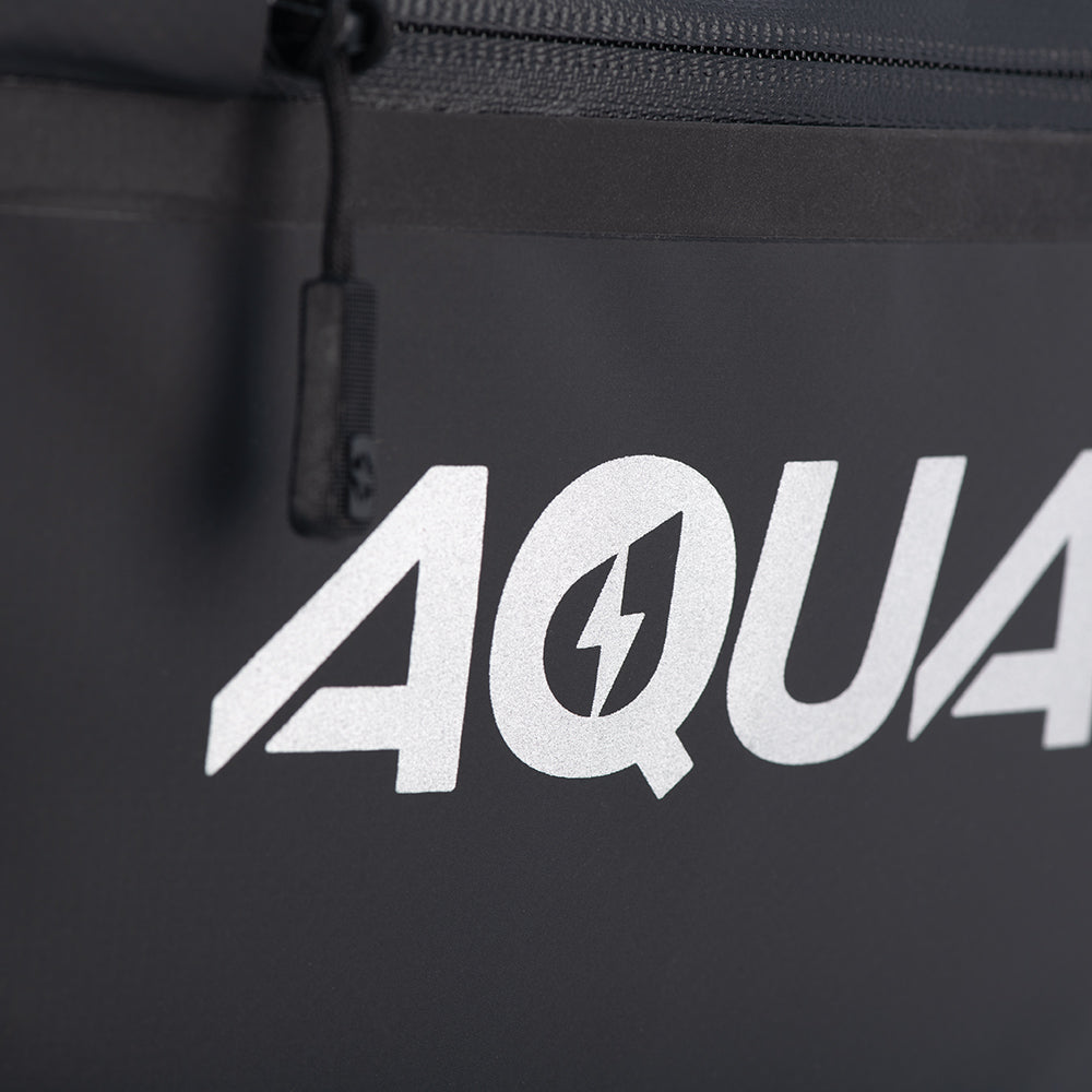 OXFORD AQUA V 20 SINGLE QR PANNIER BAG - BLACK