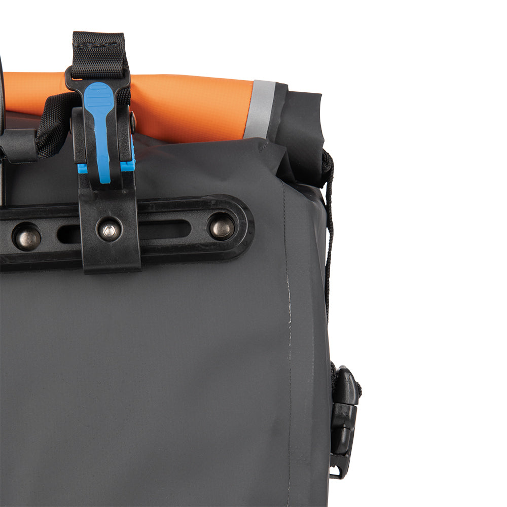 OXFORD AQUA V 20 SINGLE QR PANNIER BAG BLACK