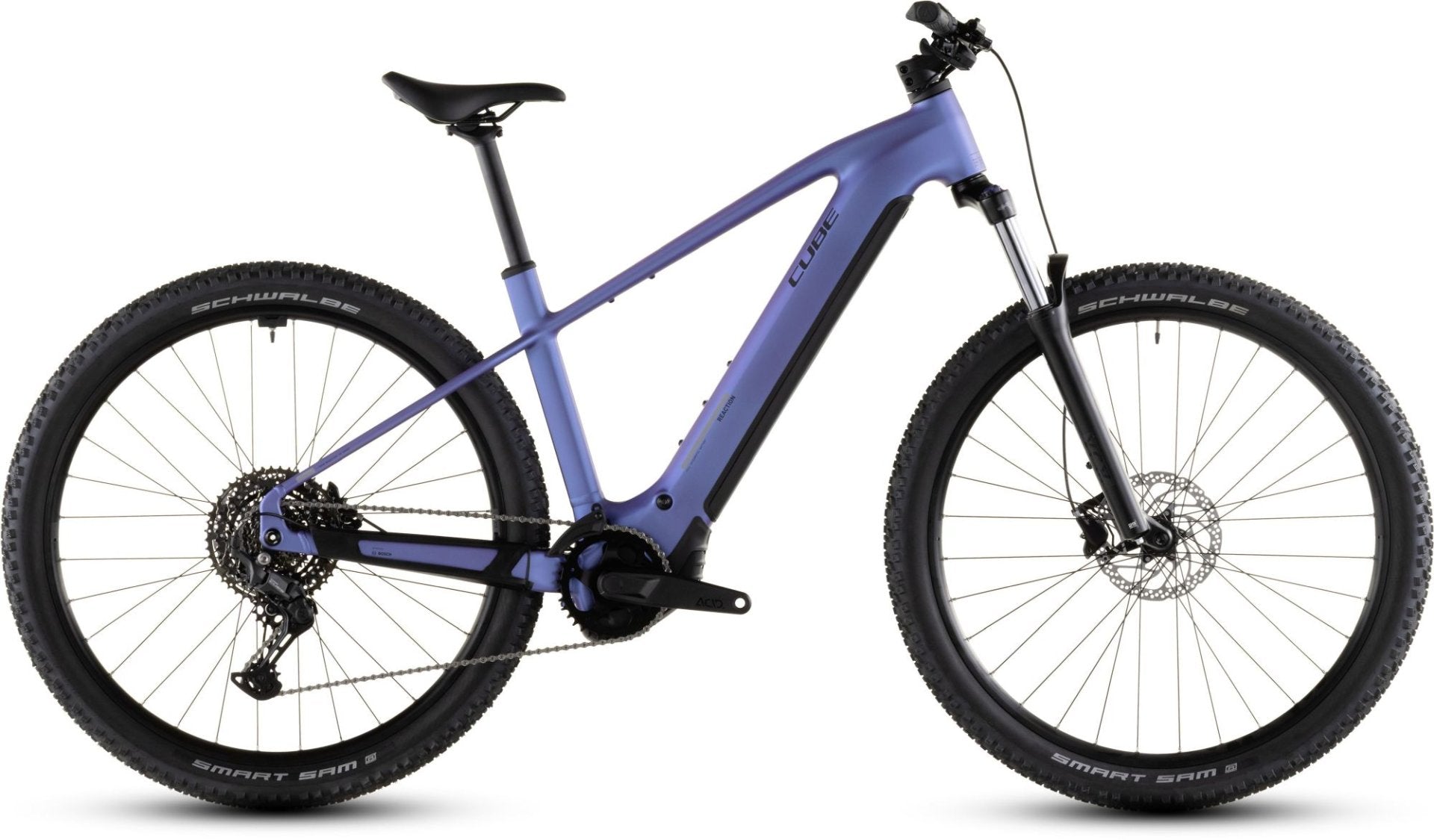 CUBE REACTION HYBRID ONE 600 eMTB BIKE 2026 CANARY' N 'CORNFLOWER