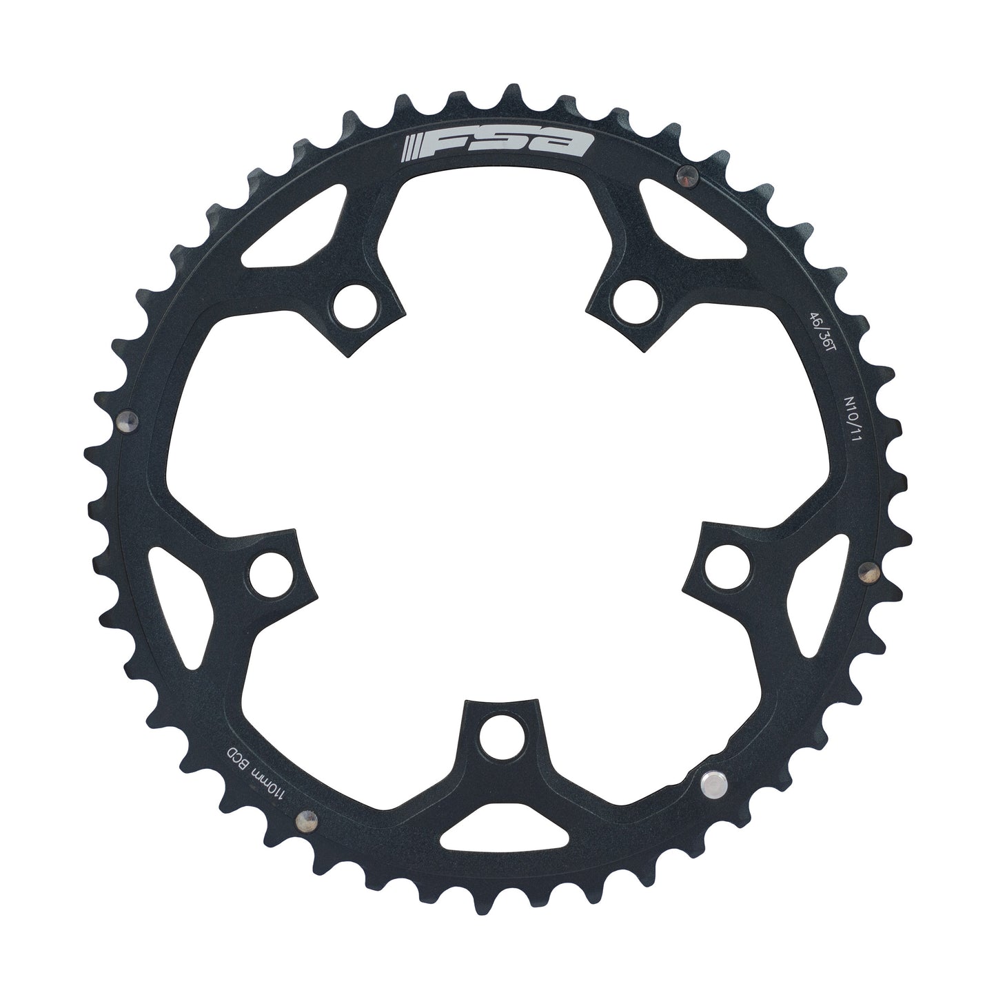 FSA PRO ROAD 5-ARM 110mm BOLT CHAINRING 46T