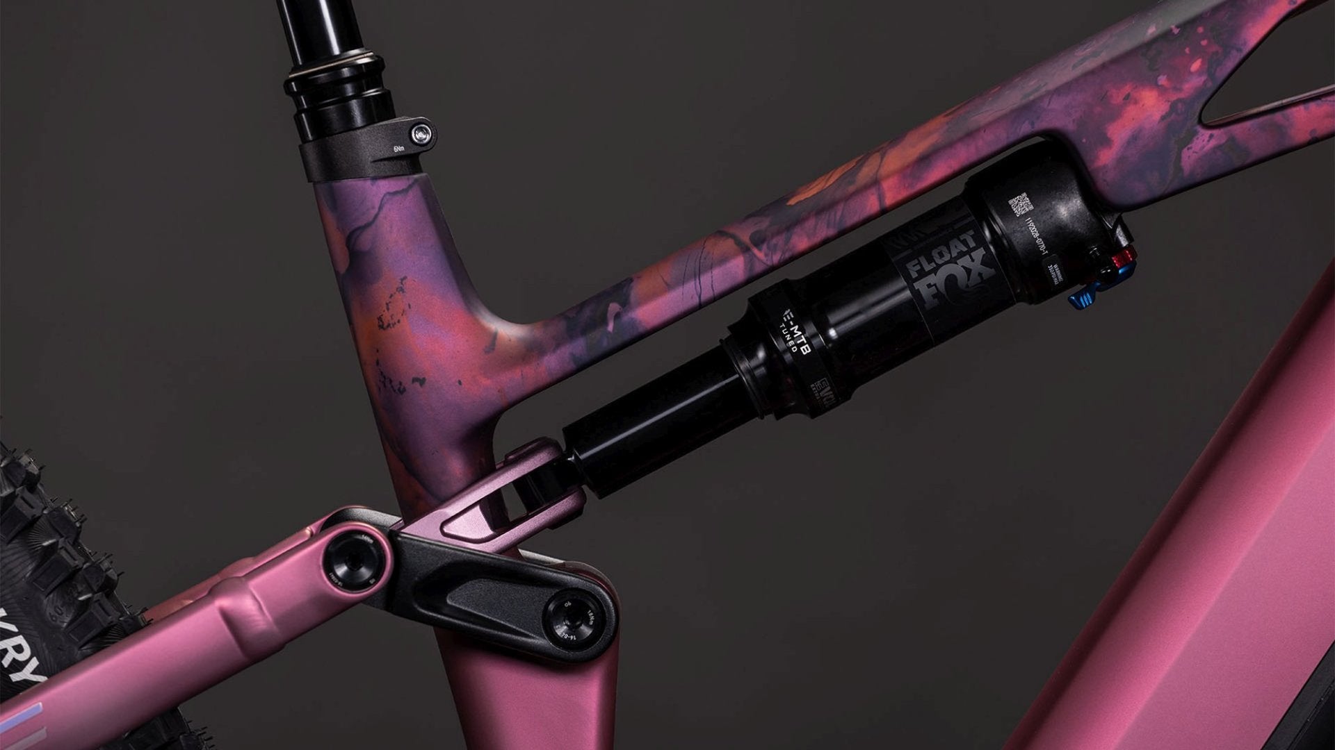 CUBE STEREO HYBRID ONE44 HPC SLX 800 eMTB BIKE 2026 SHIFTBLUSH' N 'ART