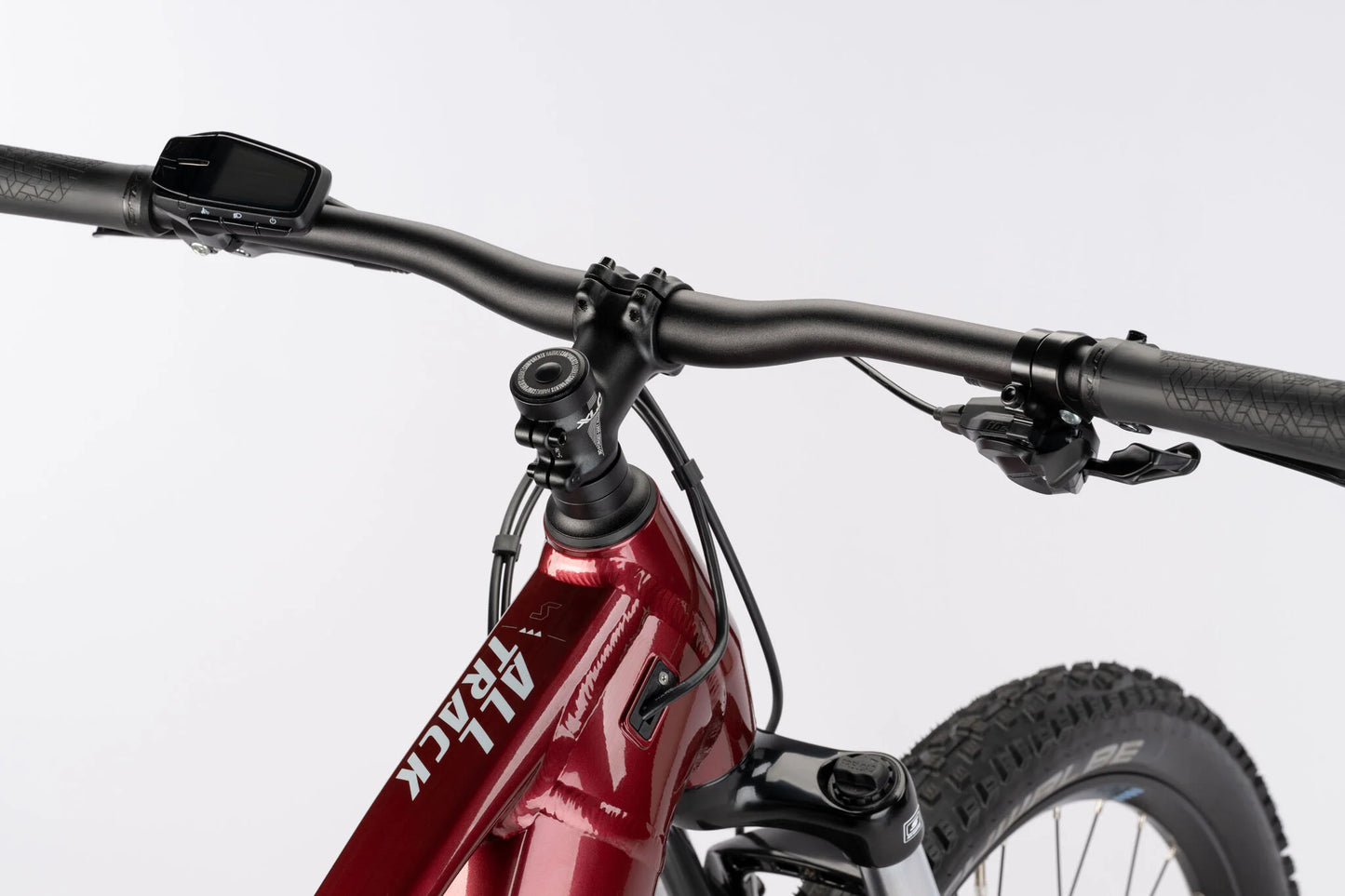 HAIBIKE ALLTRACK 5 HARDTAIL eMTB BIKE 2025 GLOSS TUSCAN RED