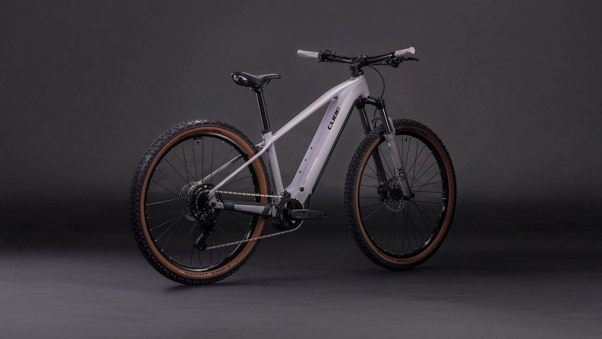 CUBE REACTION HYBRID PERFORMANCE 600 eMTB BIKE 2026 PLUMGREY' N 'BLACK