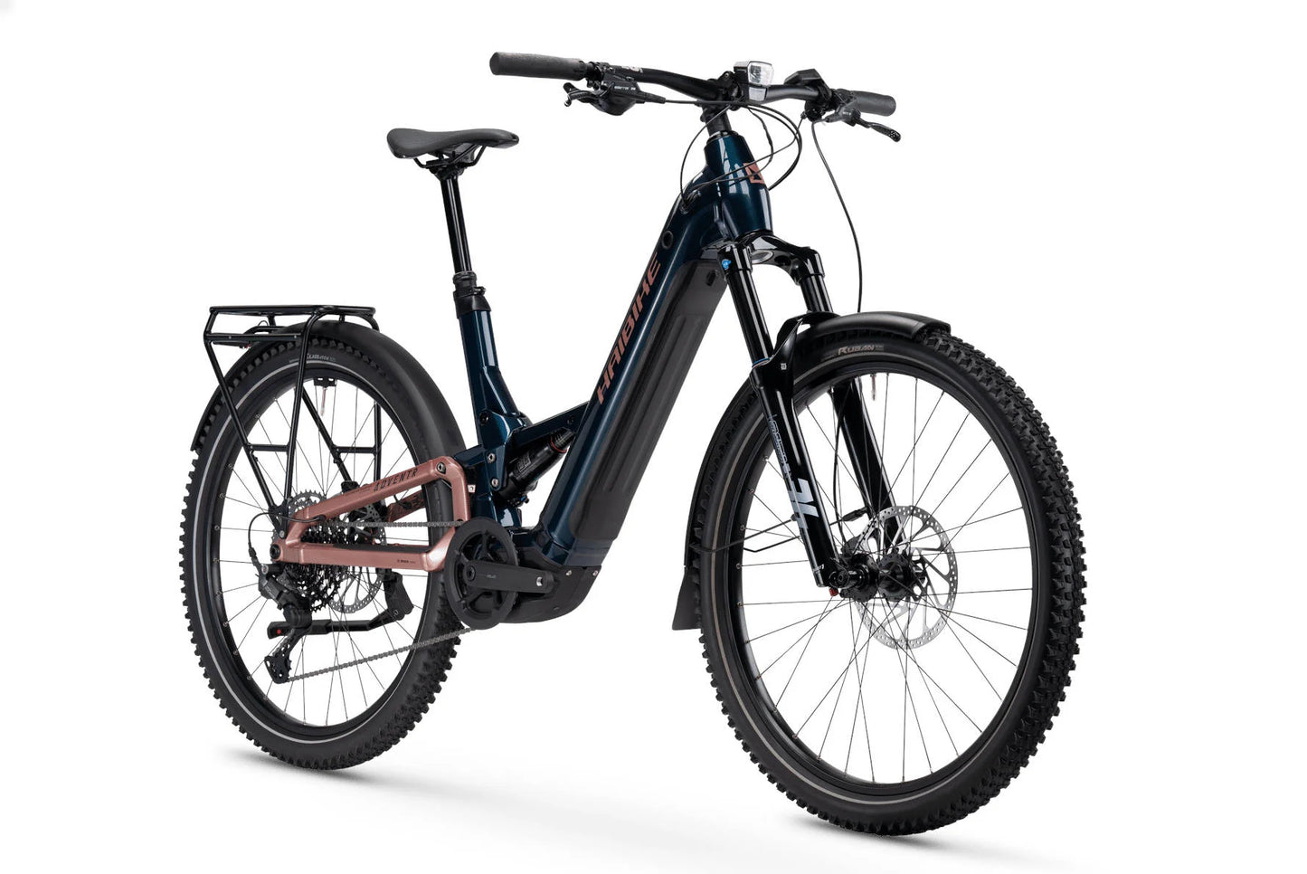 HAIBIKE ADVENTR 8.5 LOW FULL SUSPENSION eMTB BIKE 2025 GLOSS MYSTERY/COPPER