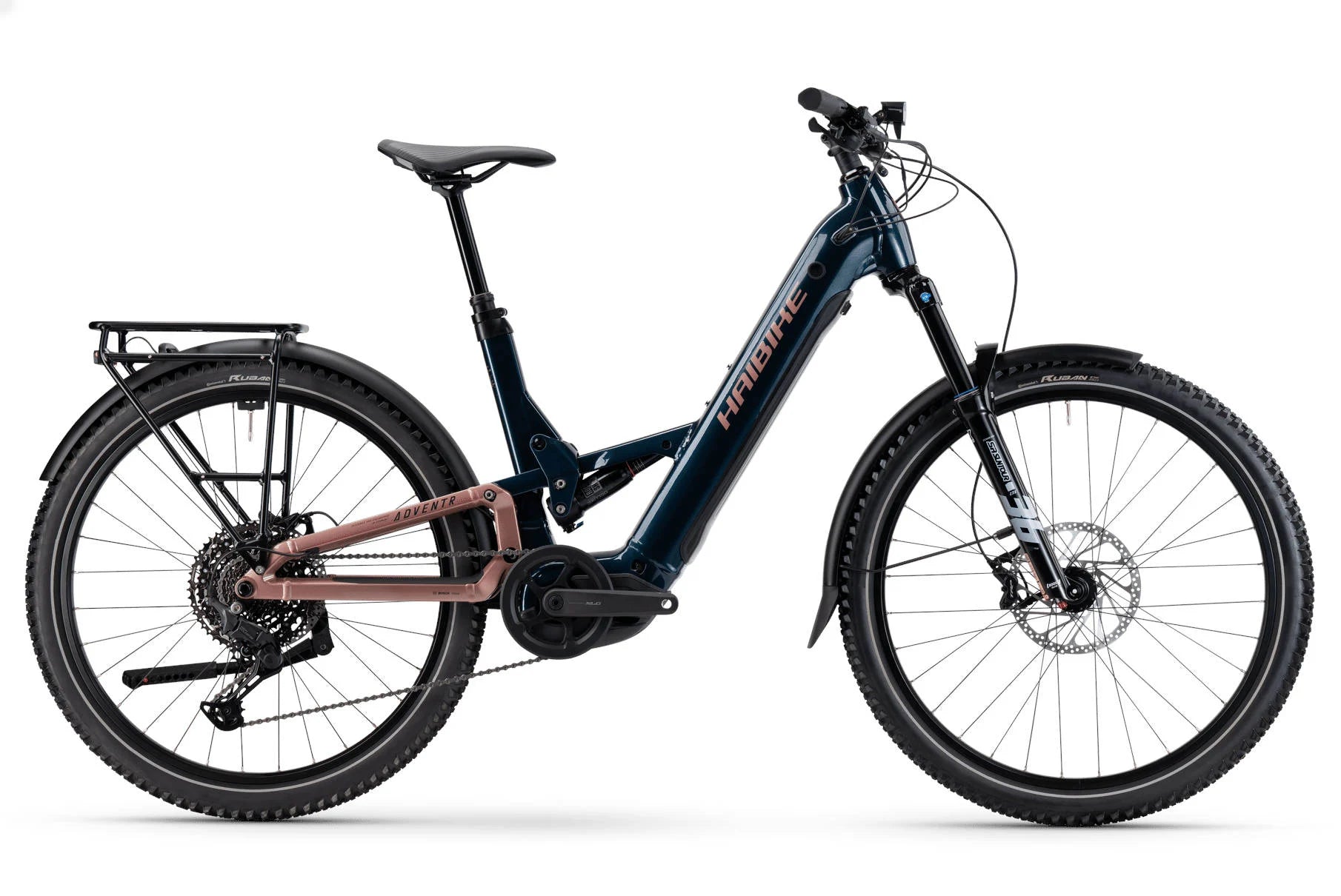 HAIBIKE ADVENTR 8.5 LOW FULL SUSPENSION eMTB BIKE 2025 GLOSS MYSTERY/COPPER