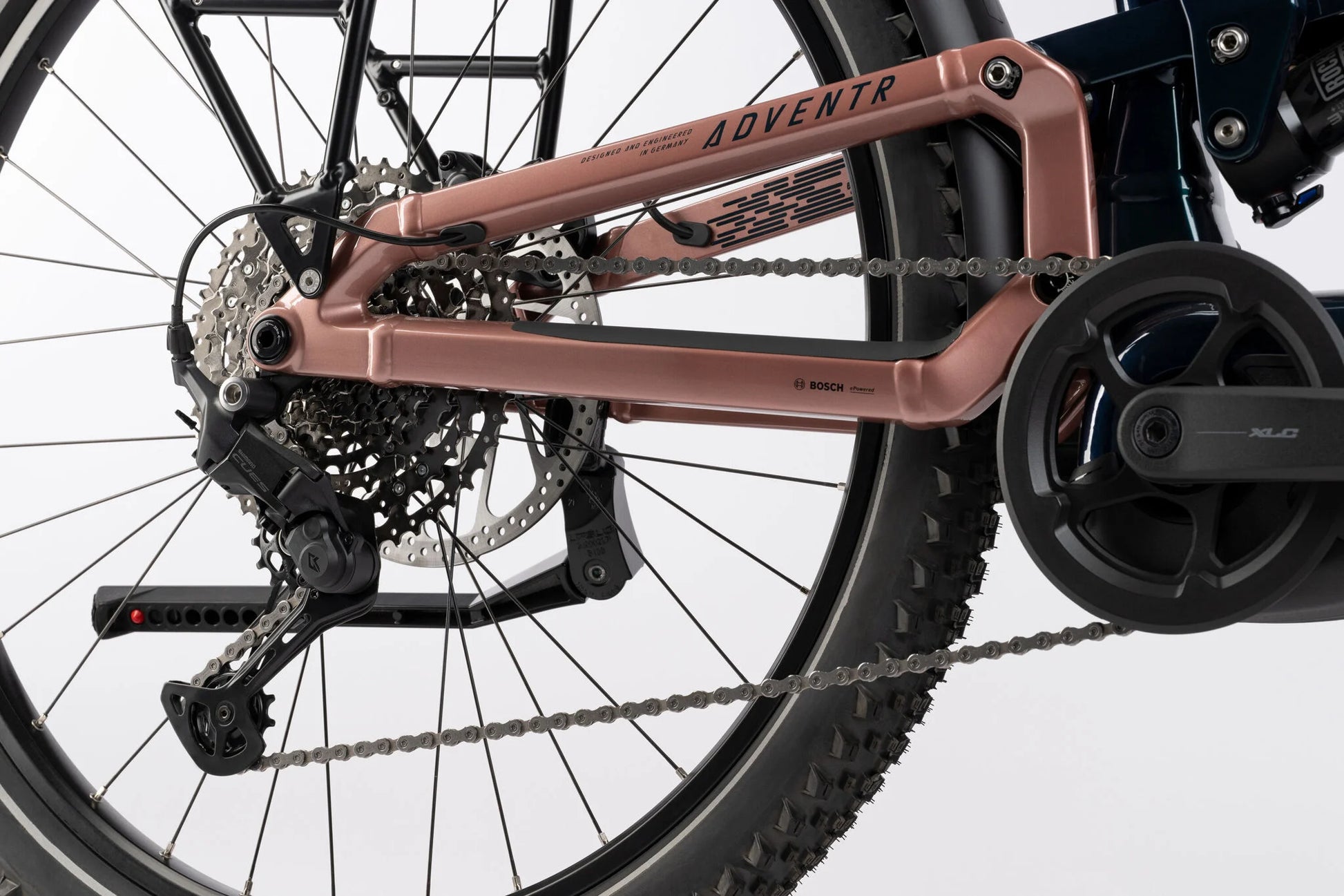 HAIBIKE ADVENTR 8.5 LOW FULL SUSPENSION eMTB BIKE 2025 GLOSS MYSTERY/COPPER