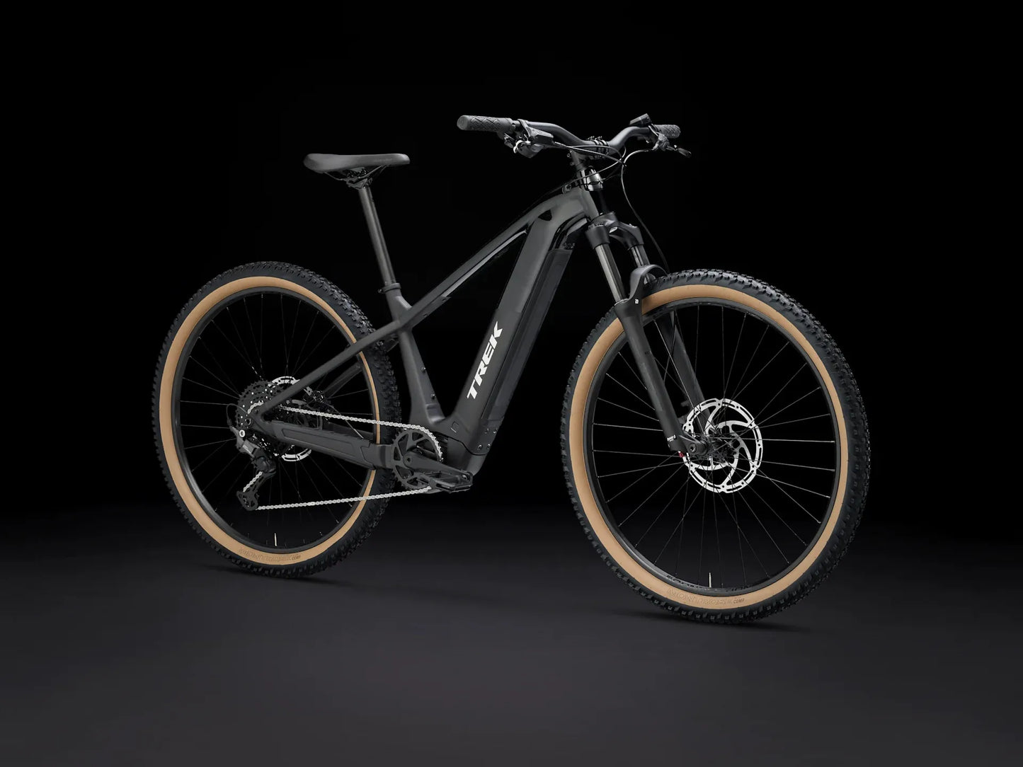 TREK POWERFLY+ 4 GEN 5 600Wh HARDTAIL eMTB BIKE 2026 GLOSS DARK STAR/MATTE DARK WEB