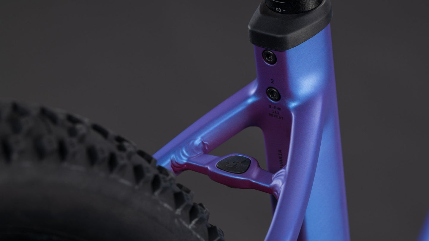 CUBE REACTION HYBRID ONE 800 EASY ENTRY eMTB BIKE 2026 CANARY' N 'CORNFLOWER