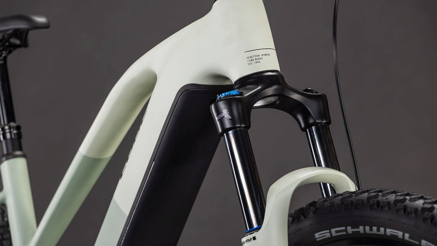 CUBE REACTION HYBRID PRO 800 TRAPEZE eMTB BIKE 2026 DESERTSTONE' N 'DRIEDHERBS