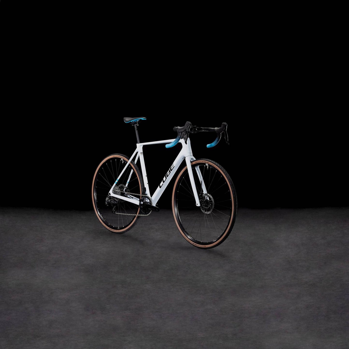 CUBE CROSS RACE C:62 RACE CYCLOCROSS BIKE 2025 POLARWHITE' N 'BLUE