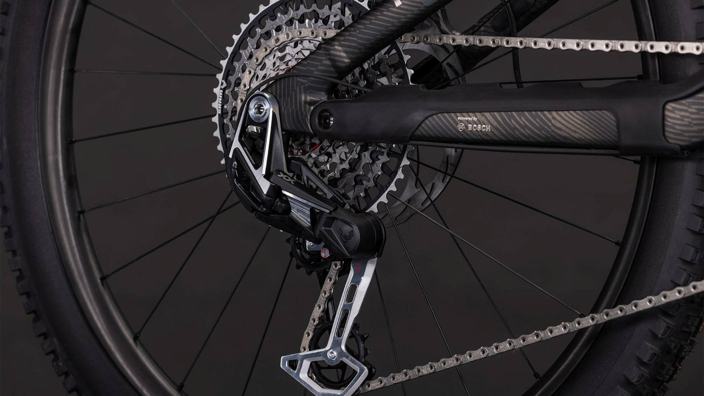 CUBE STEREO HYBRID ONE44 HPC SLT 800 eMTB BIKE 2026 CARBONGRID' N 'CHROME