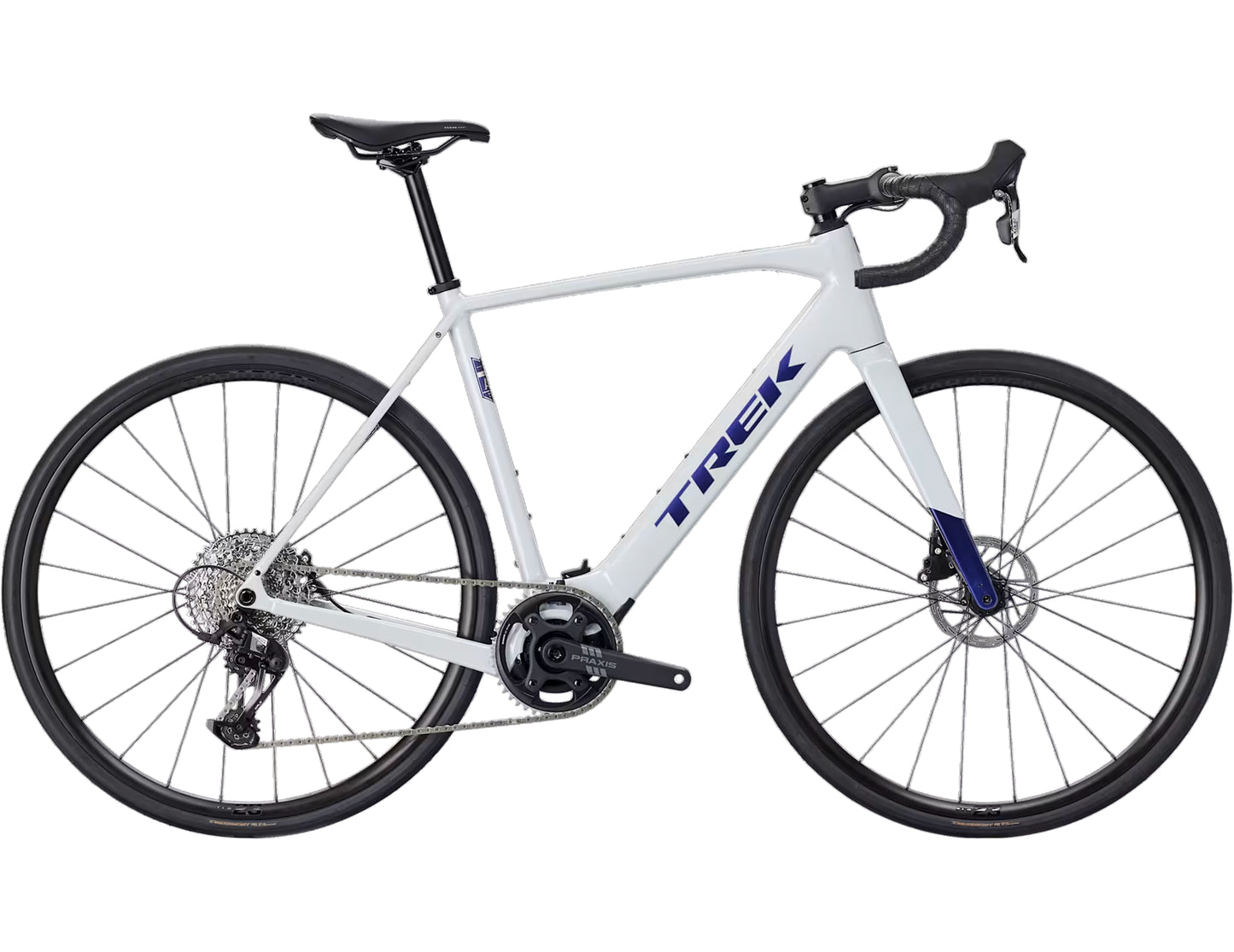 TREK DOMANE+ ALR 5 eROAD BIKE 2026 PLASMA GREY PEARL