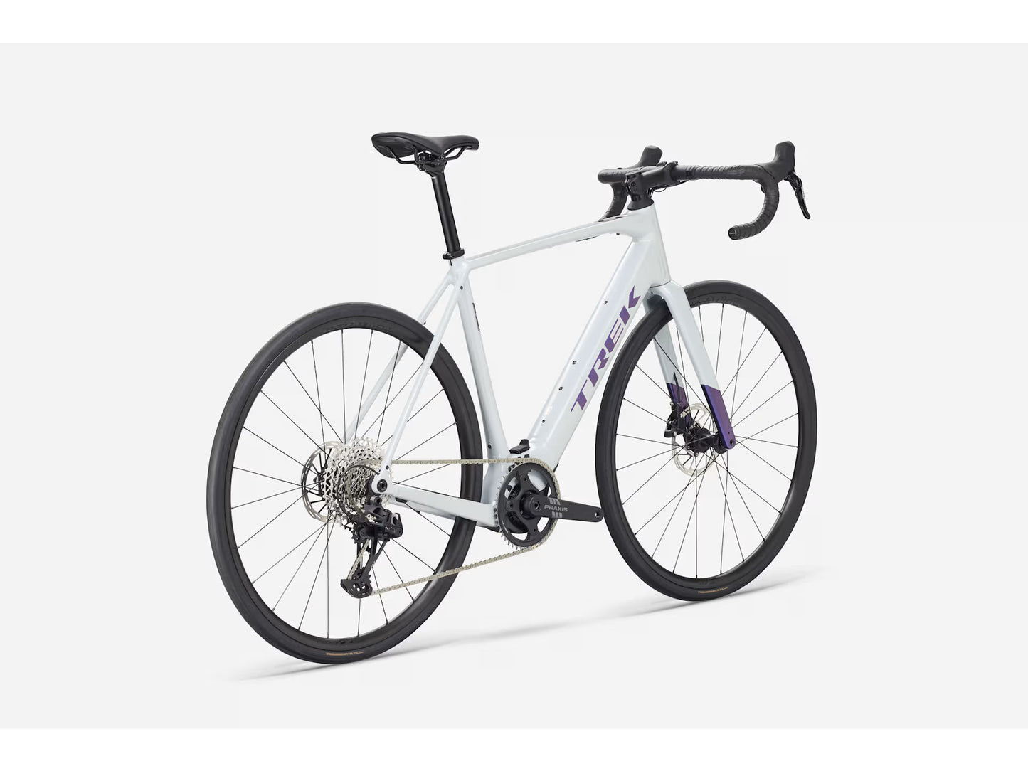 TREK DOMANE+ ALR 5 eROAD BIKE 2026 PLASMA GREY PEARL