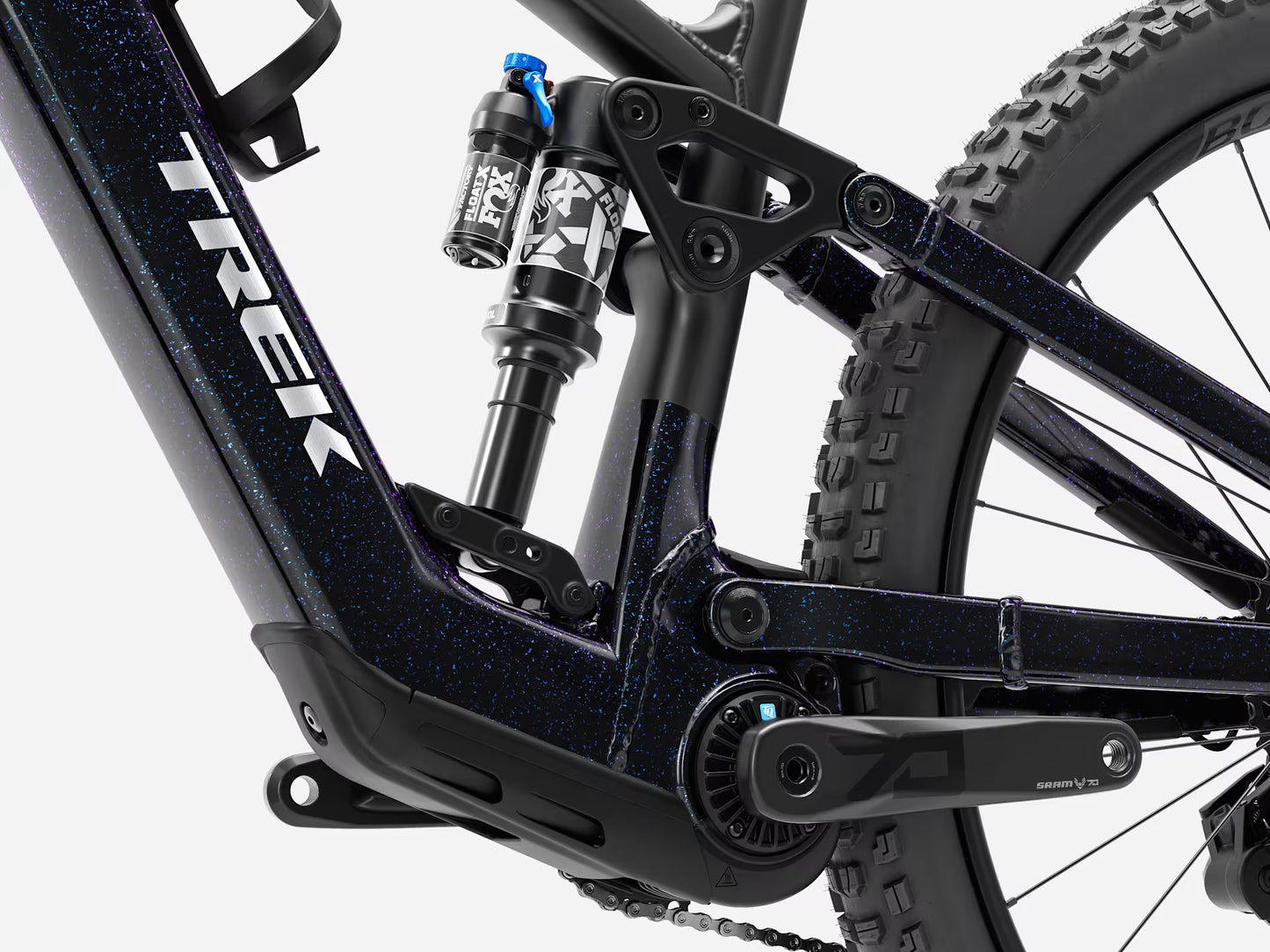 TREK FUEL+ EX 8 GEN 2 FULL SUSPENSION eMTB BIKE 2026 TREK BLACK/PURPLE FLIP