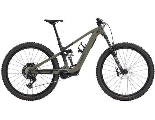 TREK FUEL+ EX 8 GEN 2 FULL SUSPENSION eMTB BIKE 2026 MATTE OLIVE GREY/TREK BLACK