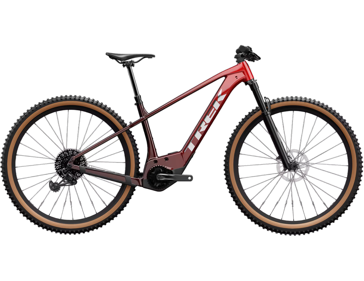 TREK MARLIN+ 8 HARDTAIL eMTB BIKE 2026 FURY RED/LITHIUM FADE
