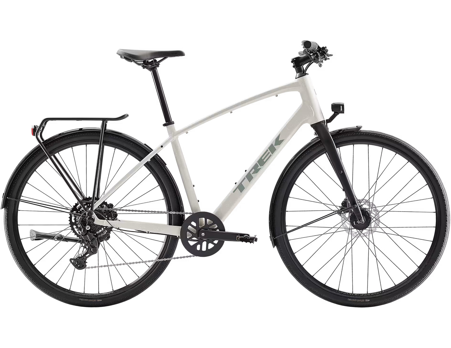 TREK FX SPORT AL EQUIPPED HYBRID BIKE 2026 BUFF BEIGE/ERA WHITE SPLATTER