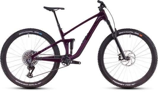 CUBE STEREO HYBRID ONE44 C:68X SLX 29 MTB BIKE 2026 LIQUIDVIOLET' N 'BLACK