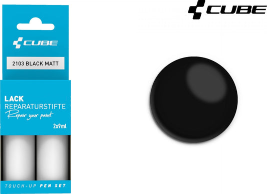 CUBE TOUCH UP PEN SET BLACK MATT 2103