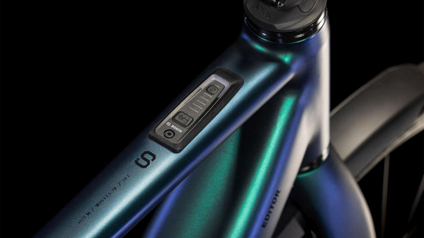 CUBE EDITOR HYBRID SLT FE 400X URBAN eBIKE 2025 GOBLIN' N 'GLOSSY