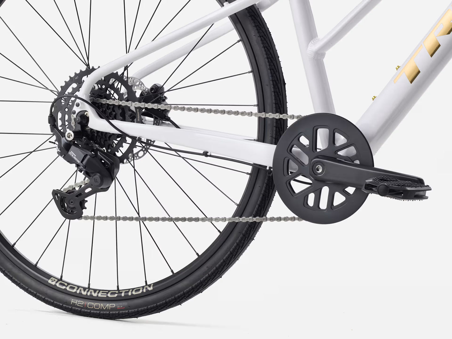 TREK FX 2 MIDSTEP GEN 4 HYBRID BIKE 2026 CRYSTAL WHITE
