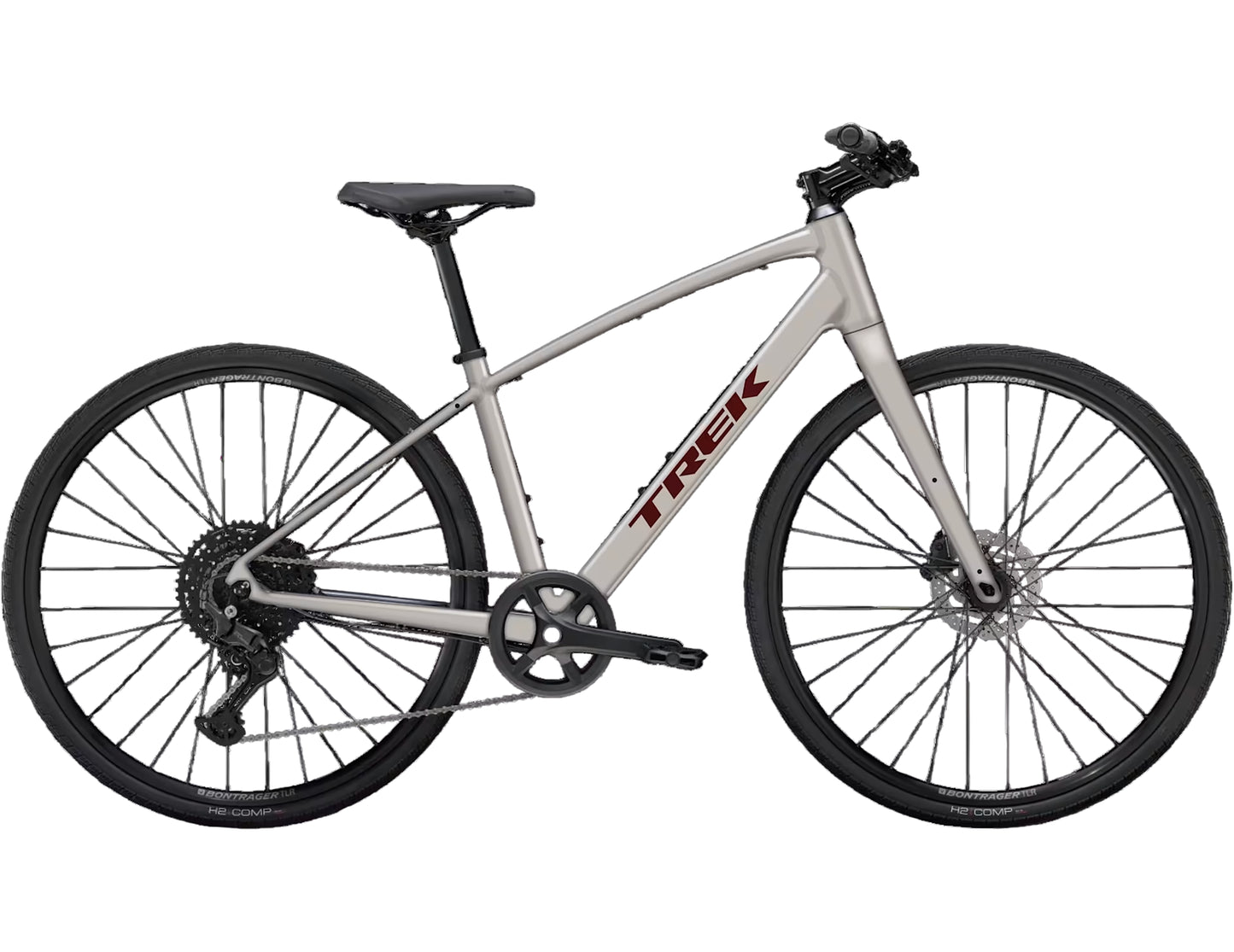 TREK FX 3 STEPOVER GEN 4 HYBRID BIKE 2026 LUNAR SILVER