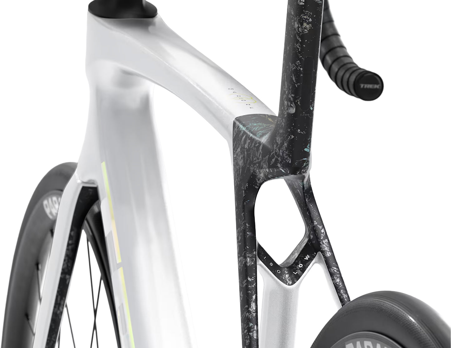 TREK MADONE SL 5 GEN 8 ROAD BIKE 2026 GLOSS CRYSTAL WHITE/MATTE DEEP SMOKE