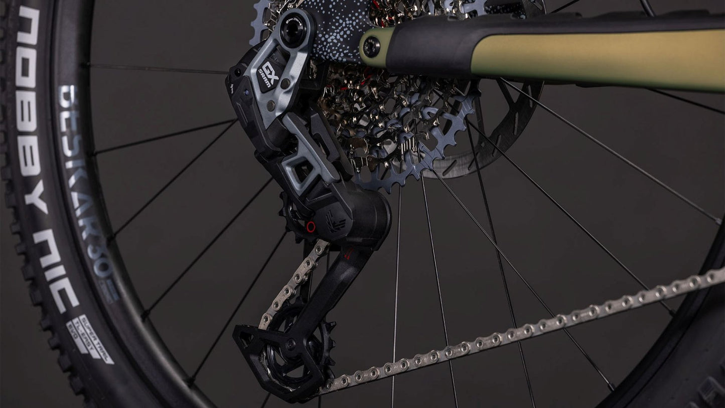CUBE AMS HYBRID ONE44 C:68X TM 400X eMTB BIKE 2026 REEDGREEN' N 'MATRIX