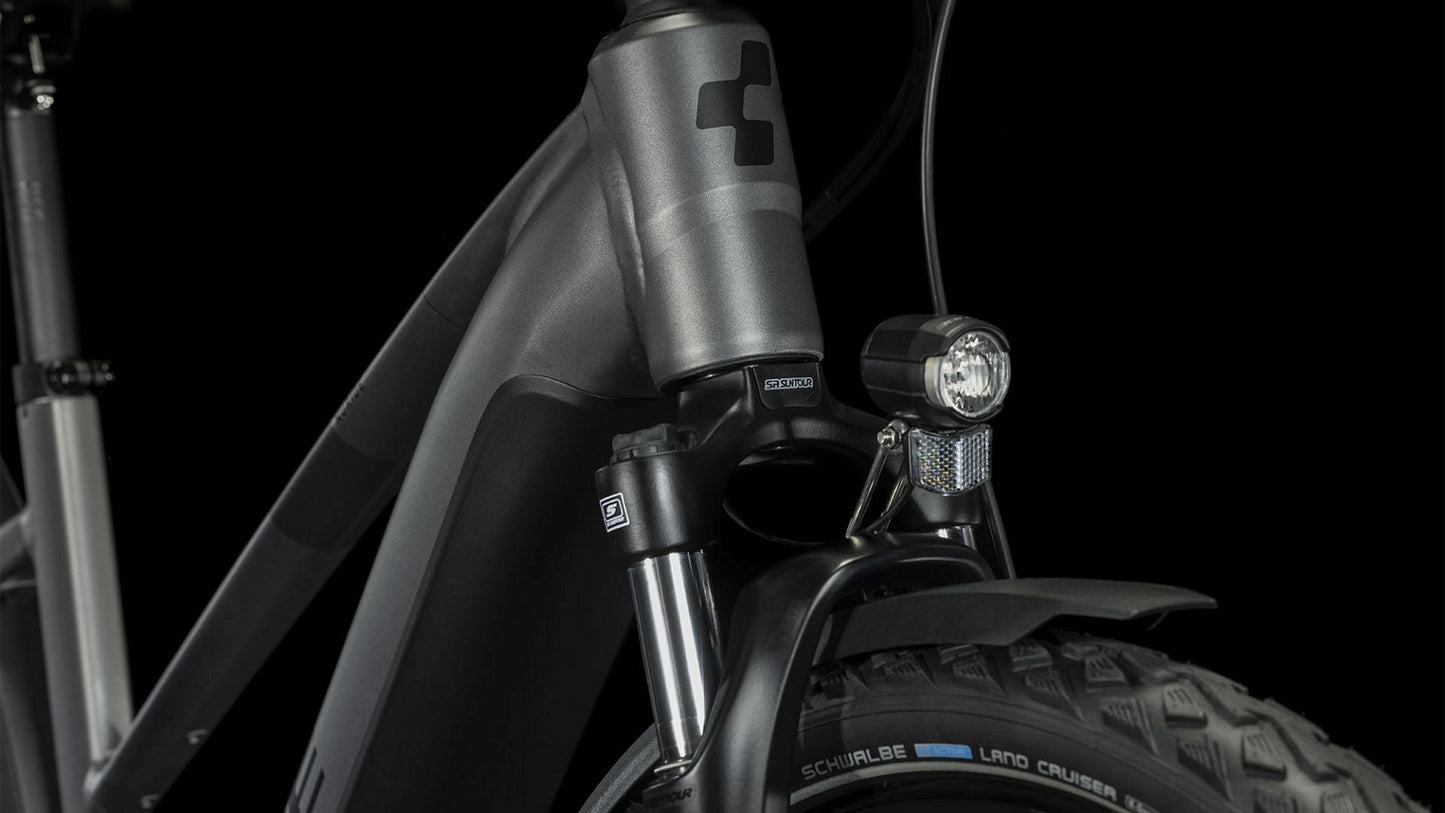 CUBE NURIDE HYBRID PERFORMANCE 625 ALLROAD LADY EBIKE 2023 GRAPHITE ´N´ BLACK