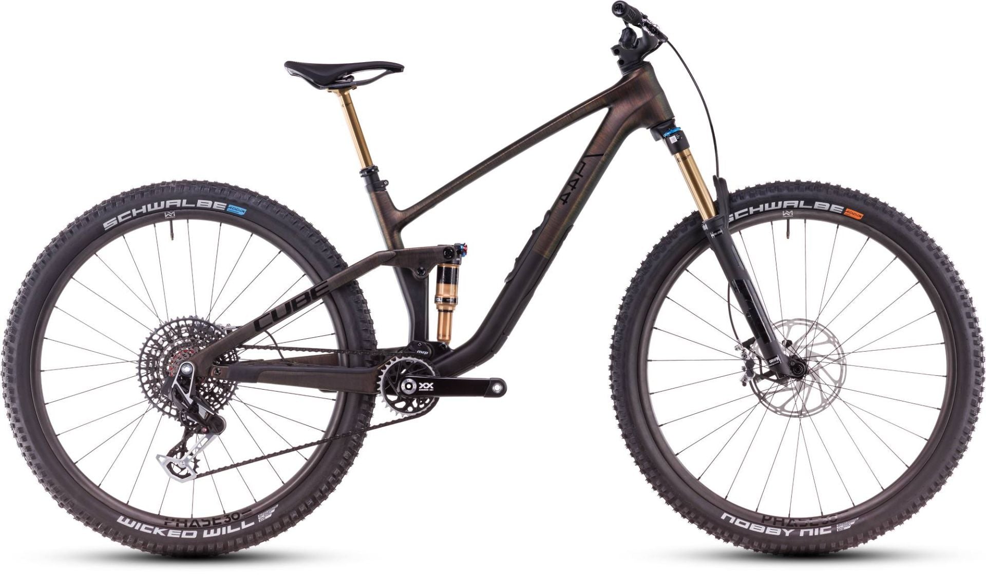 CUBE STEREO HYBRID ONE44 C:68X SLT 29 MTB BIKE 2026 LIQUIDLAVA
