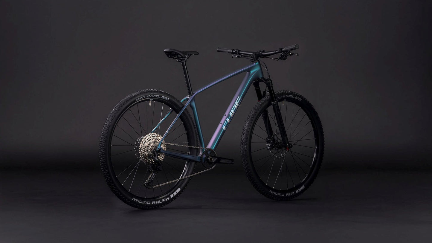 CUBE REACTION C:62 PRO HARDTAIL MTB BIKE 2026 POLARLIGHT' N 'BLACK