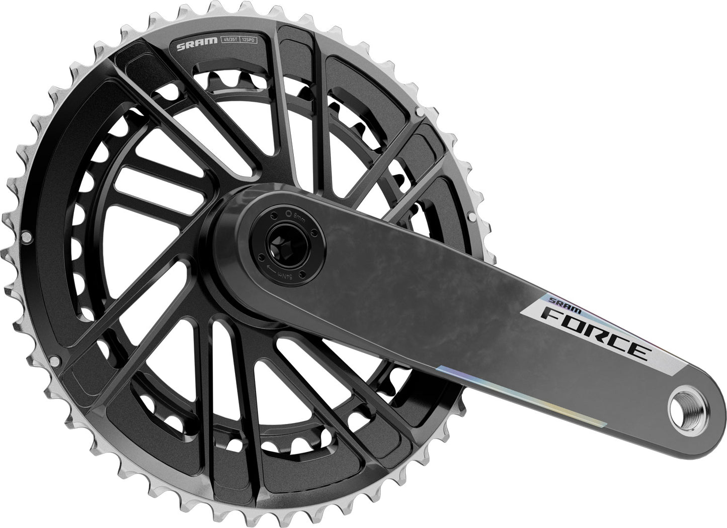 SRAM FORCE E1 DUB 2x12-SPEED CARBON CRANK 50/37T