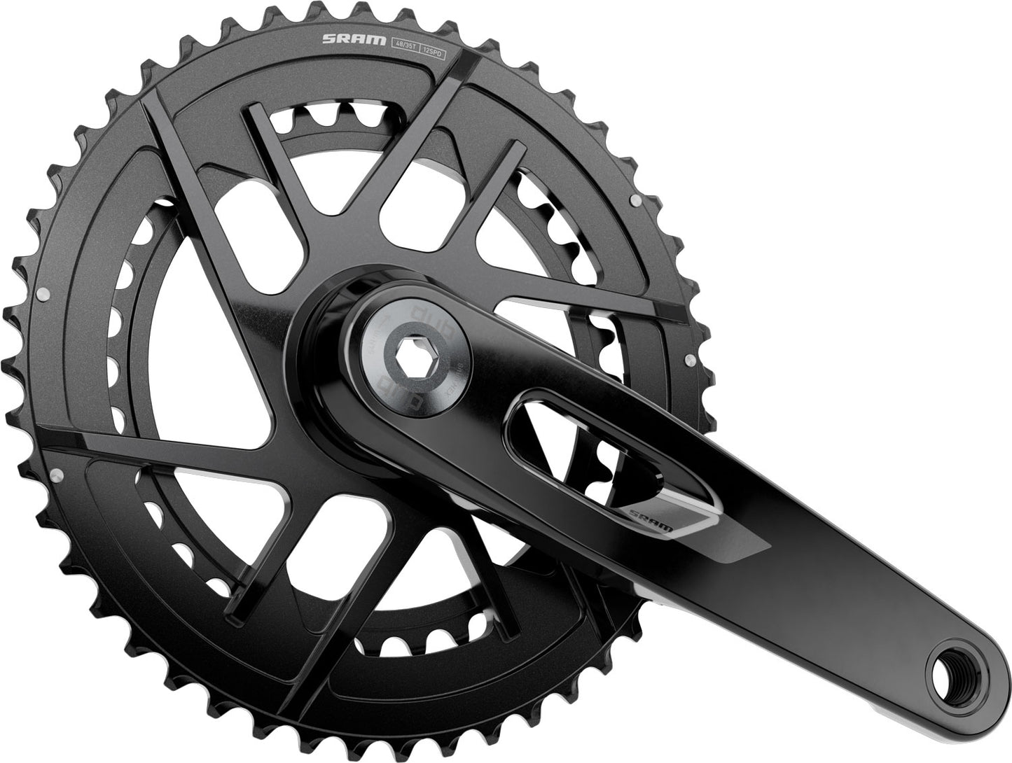 SRAM RIVAL E1 DUB 2x12-SPEED CRANK 48/35T
