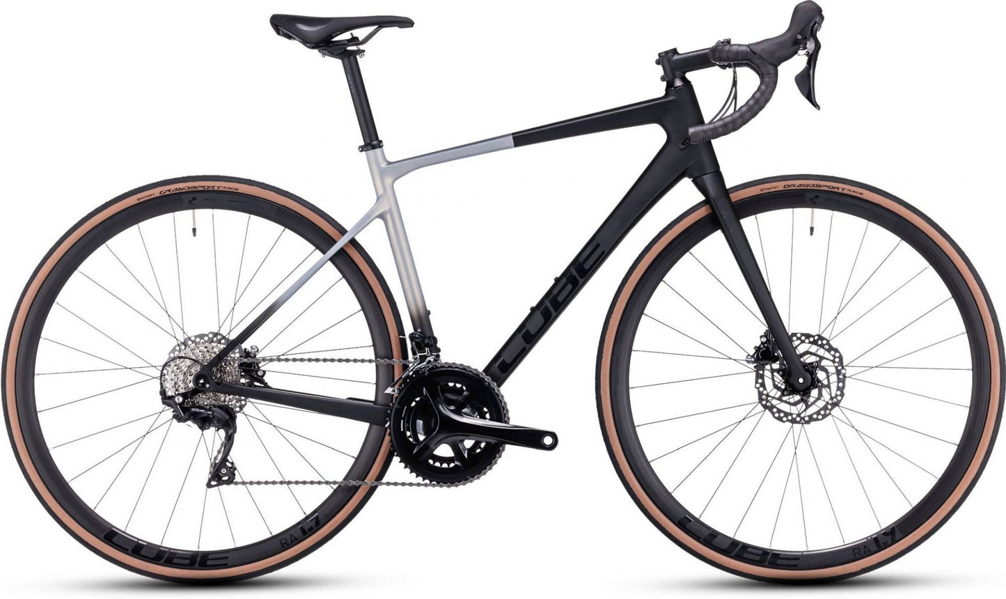 CUBE AXIAL WS GTC PRO ROAD BIKE 2023 - SWITCHGREY 'N' CARBON