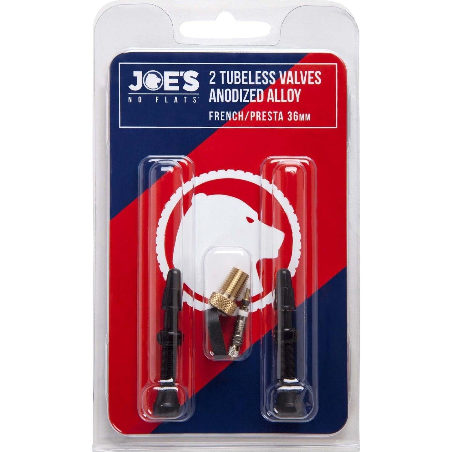 JOE'S NO FLATS TUBELESS PRESTA VALVES (PAIR)